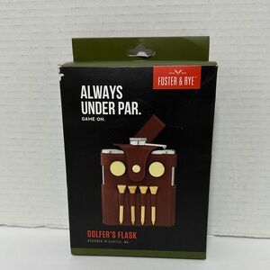 Golfer’s Flask by Foster & Rye NIB